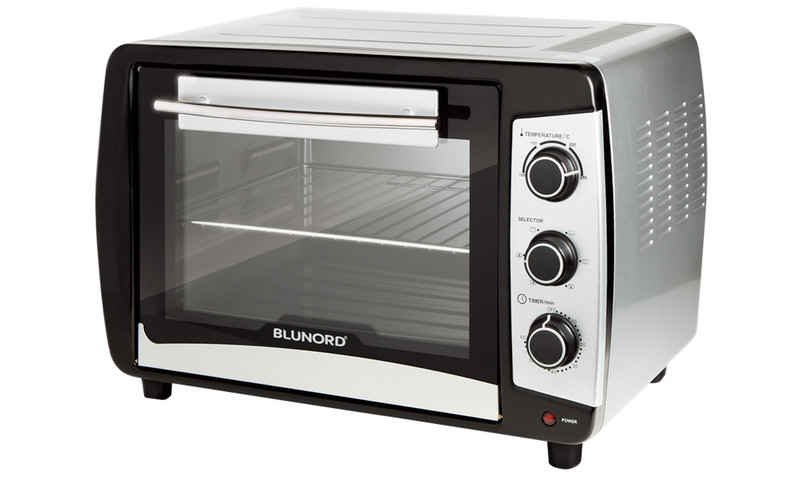 Blunord Blu F35 PLUS Elektro 35l 1500W Nicht spezifiziert Schwarz, Silber