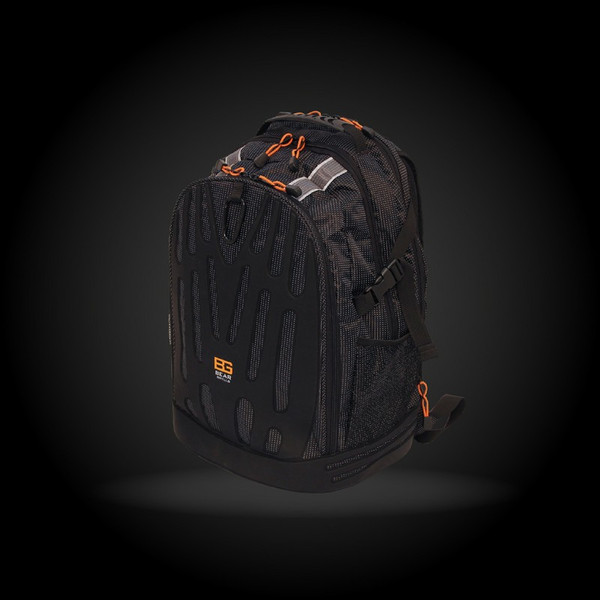 Jivo Technology JI-1573 Nylon,PVC Black backpack