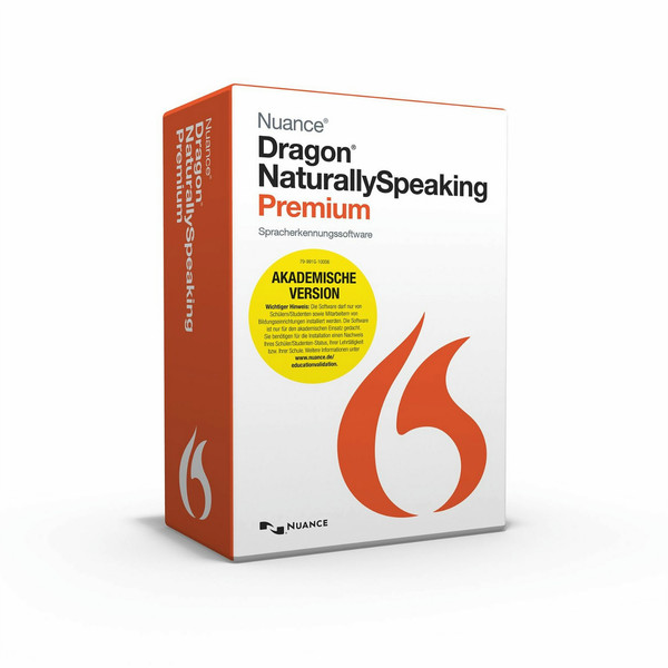 Nuance Dragon NaturallySpeaking Premium 13.0, EDU
