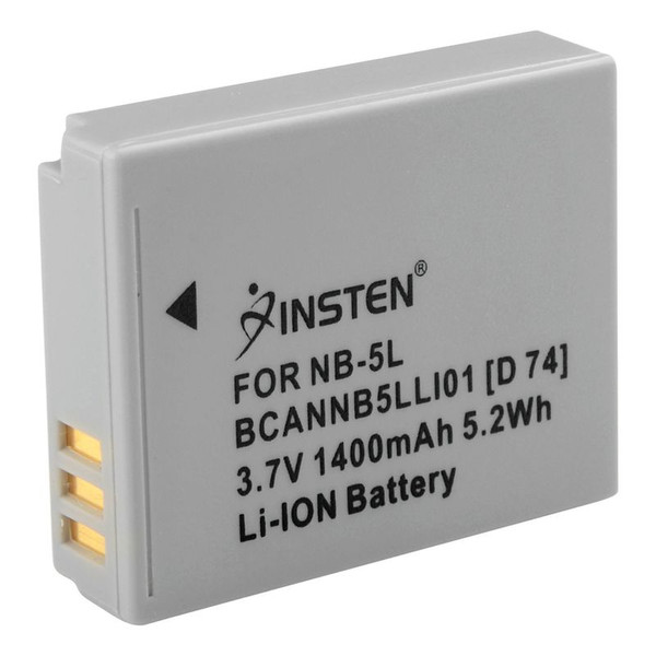 eForCity BCANNB5LLI01 Lithium-Ion 1400mAh 3.7V Wiederaufladbare Batterie