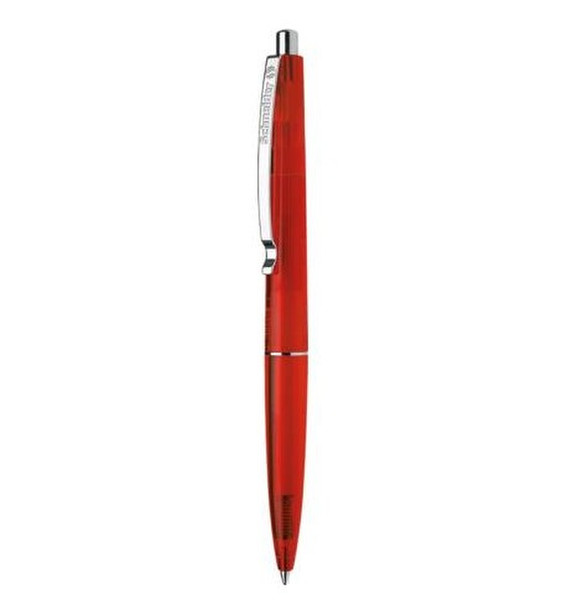 Schneider K 20 Icy Colours Clip-on retractable ballpoint pen Medium Red 20pc(s)