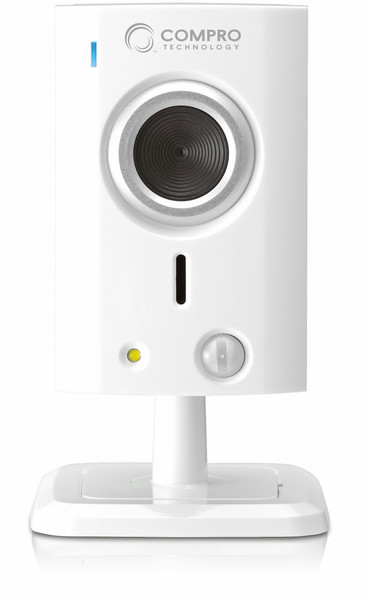 Compro CS40 IP security camera Innenraum Kubus Weiß Sicherheitskamera