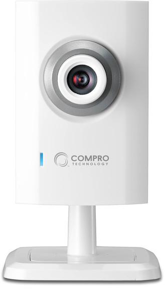 Compro CS80 IP security camera Innenraum Kubus Weiß Sicherheitskamera