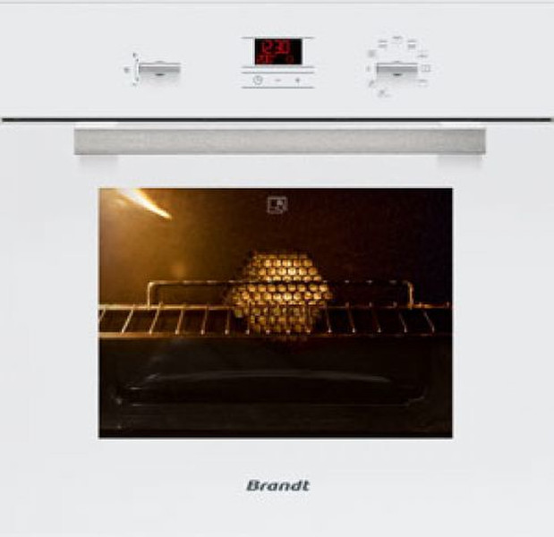 Brandt FP1266W Electric oven 53l 3385W A Weiß Backofen