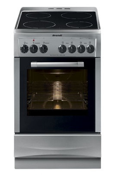 Brandt KV1150X Freestanding A Black,Stainless steel cooker