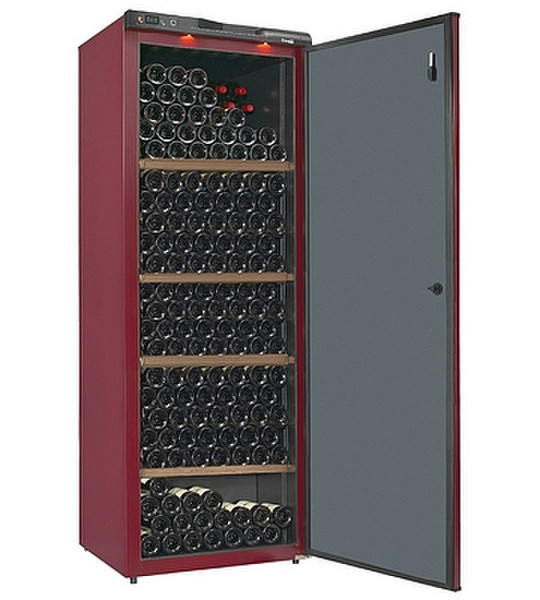 Climadiff CV297 Отдельностоящий Компрессорный винный шкаф Красный 294бутылка(и) A wine cooler