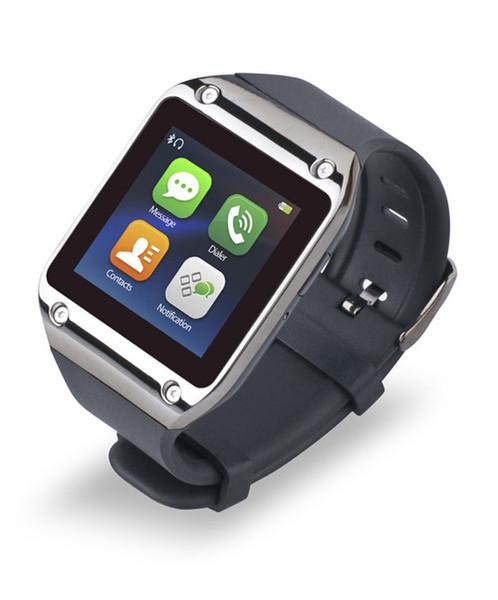 Rikomagic M3 1.54Zoll LCD Edelstahl Smartwatch