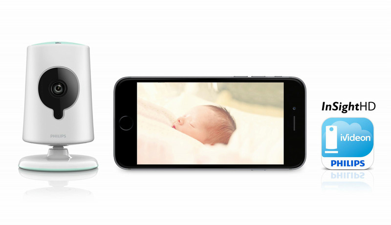 Philips In.Sight wireless HD baby monitor B120N/10