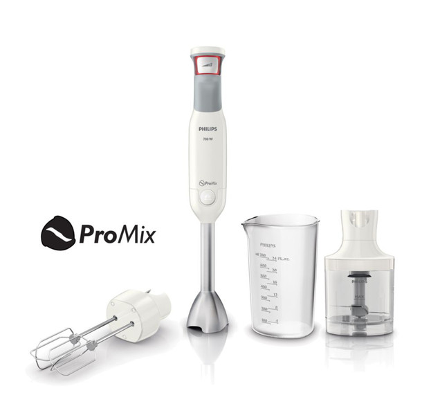 Philips Avance Collection HR1646/00 Immersion blender 1.2L 700W White blender