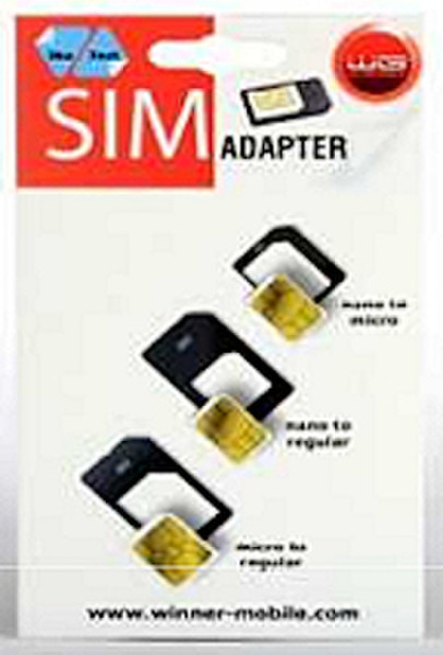 Winner Group WINREDUK3V1 SIM card adapter SIM-/Memory-Card-Adapter