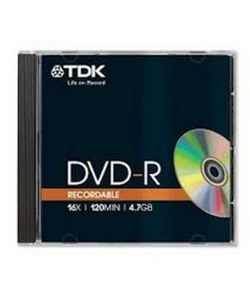 TDK DVD-R 4.7GB DVD-R 1Stück(e)