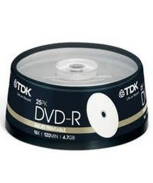 TDK DVD-/+R 4.7GB DVD-R 25Stück(e)