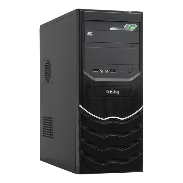 Frisby FC-5836B Midi-Tower 350W Black computer case