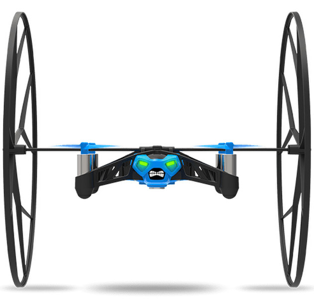 Parrot Rolling Spider 4rotors Black,Blue camera drone