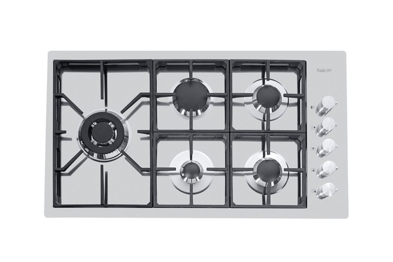 Foster S4000.5F.E.Quadra Compatta.Q4 built-in Gas Stainless steel