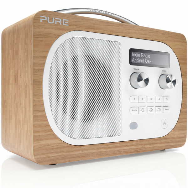 Pure Evoke D4 Портативный Цифровой Красновато-коричневый радиоприемник