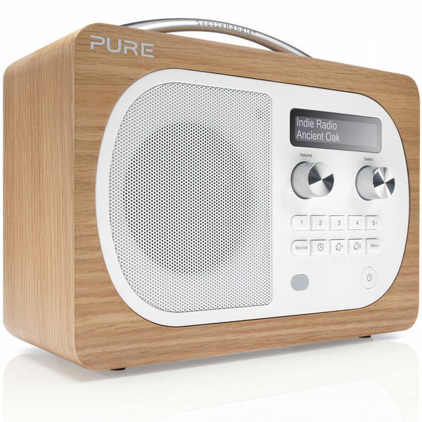 Pure Evoke D4 Tragbar Digital Walnuss Radio