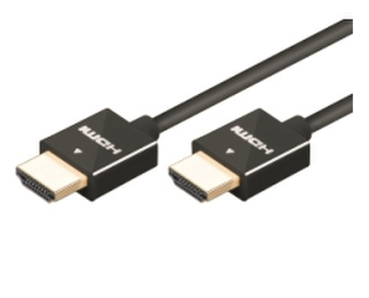 M-Cab 1m, HDMI - HDMI 1м HDMI HDMI Черный, Белый