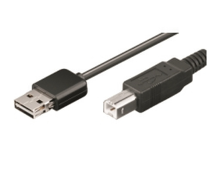M-Cab 7003036 0.5м USB A USB B Черный кабель USB