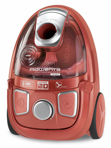 Rowenta RO5353EA Zylinder-Vakuum 1.5l 950W B Rot Staubsauger