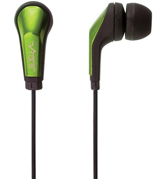 Vibe VHSLICKZIPG-V3M In-ear Binaural Wired Green mobile headset
