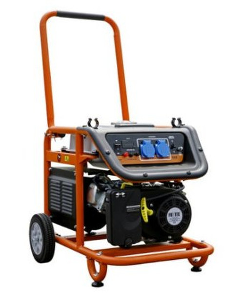 FUXTEC FX-SG3800 3000W 14l Benzin, Öl Orange Motor-Generator