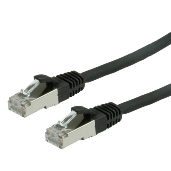 Rotronic 21.99.0716 1.5м Cat6 S/FTP (S-STP) Черный сетевой кабель