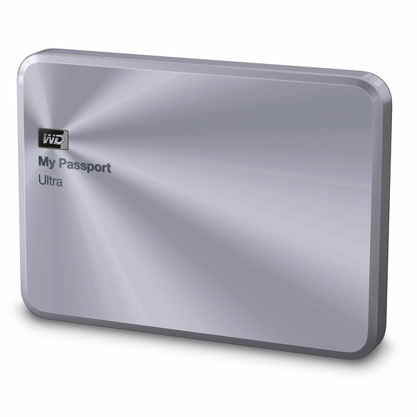 Western Digital My Passport Ultra Metal Edition, 1TB 3.0 (3.1 Gen 1) 1000GB Silber