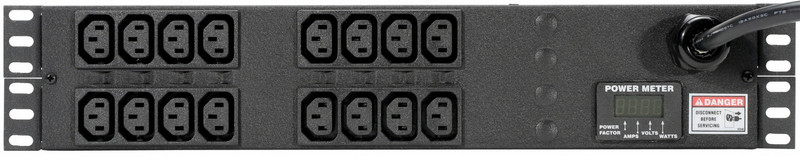 Geist G1030 16AC outlet(s) 2U Black power distribution unit (PDU)