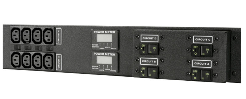 Geist G1373 42AC outlet(s) Black power distribution unit (PDU)
