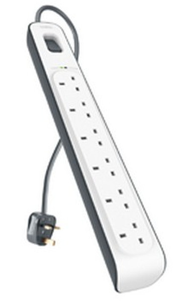 Belkin BSV603AF2M 6AC outlet(s) 2m White surge protector