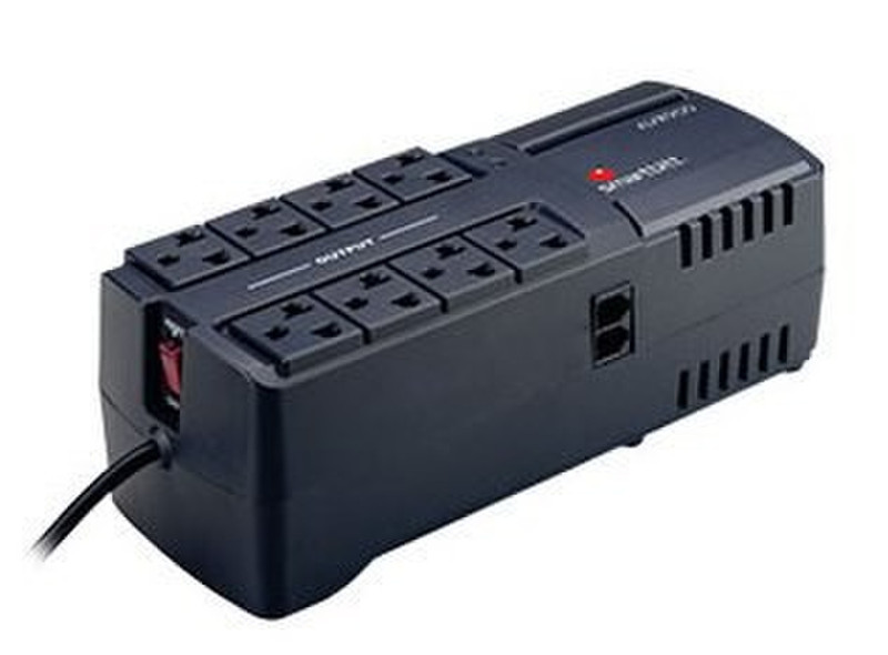 Smartbitt SBAVR2200 8AC outlet(s) 95-150V Black voltage regulator