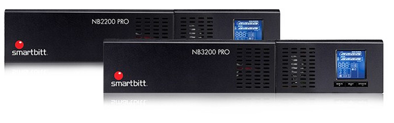 Smartbitt SBNB3200PRO 3200VA Rackmount Black uninterruptible power supply (UPS)