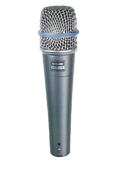 Shure Beta 57A Stage/performance microphone Wired Blue