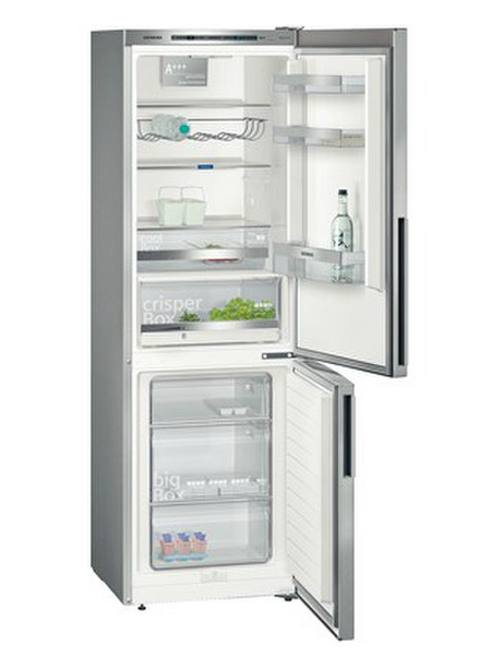 Siemens KG36EDL40 Отдельностоящий 214л 88л A+++ Нержавеющая сталь холодильник с морозильной камерой