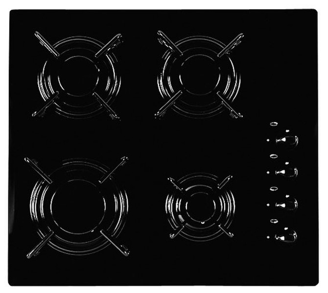 Amica GC0620 built-in Gas Black hob