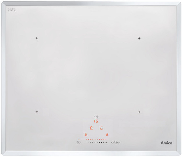 Amica PI6112WFT built-in Induction White hob