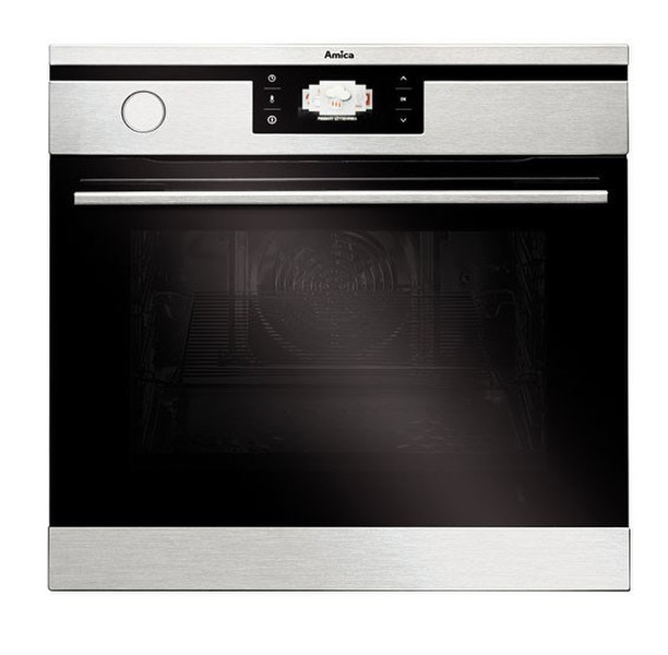 Amica EBI 711 23 AA STEAM Electric 66L 3100W A-20% Black,Stainless steel