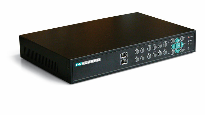 Fracarro VENEZIA 16 Schwarz Digitaler Videorekorder (DVR)