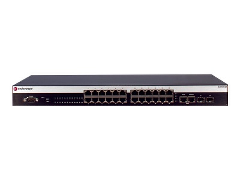 Extreme networks A4H124-24 Управляемый L3 Fast Ethernet (10/100) Черный сетевой коммутатор