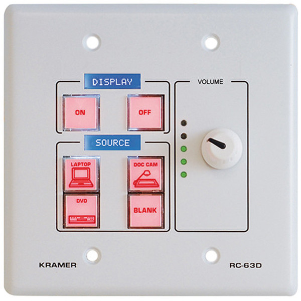Kramer Electronics RC-63DL Multiroom-Audio-Controller