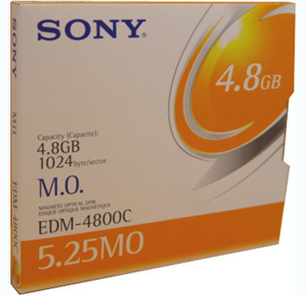 Sony 5.25” Magneto-Optical Disc of 4,836MB