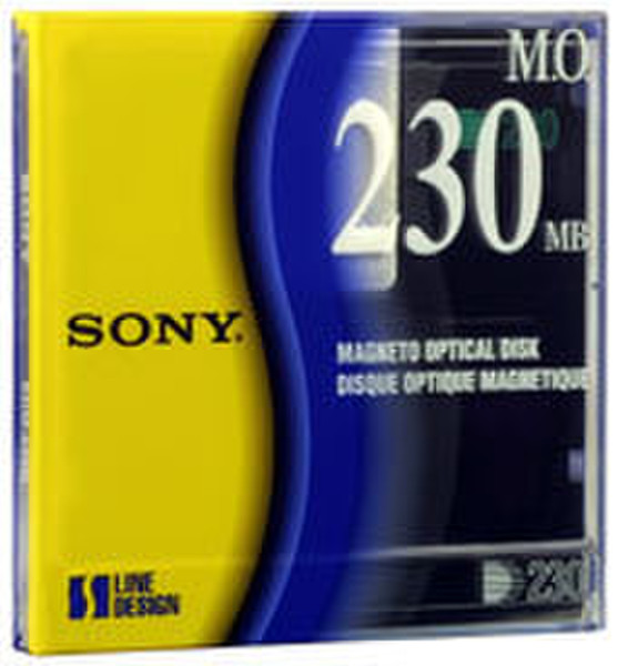 Sony EDM230C magneto optical disk