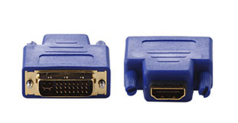 Vertiv Adapter HDMI HDMI DVI Синий кабельный разъем/переходник