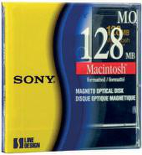 Sony Magneto Optical Disk 3.5" MAC formatted