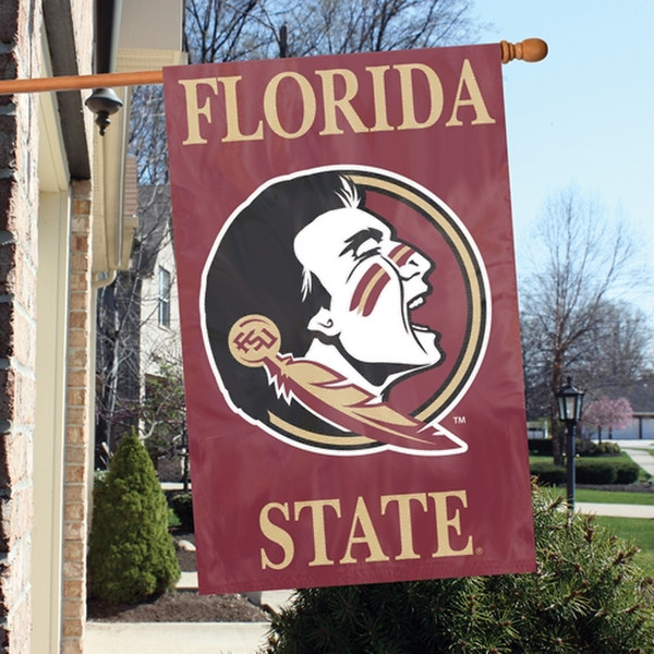 The Party Animal Florida State Seminoles Appliqué Banner Flag Flag
