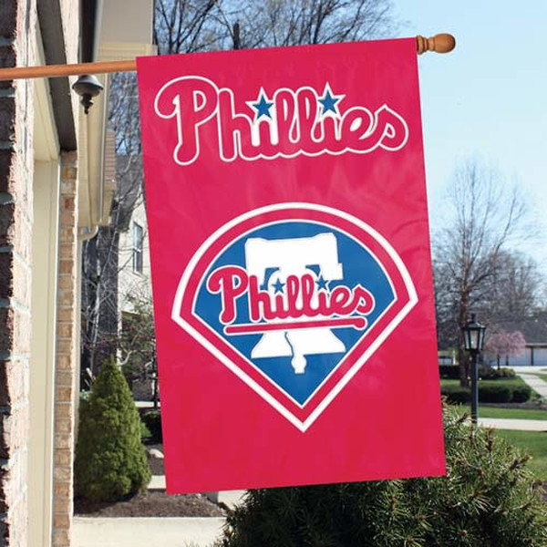 The Party Animal Philadelphia Phillies Appliqué Banner Flag Philadelphia Phillies Флаг