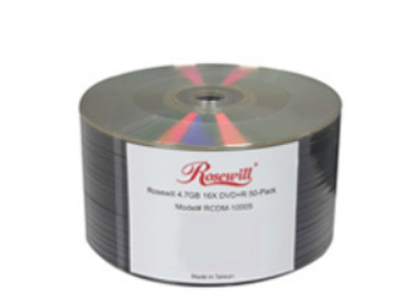 Rosewill RCDM-10005 4.7ГБ DVD-R 50шт чистый DVD