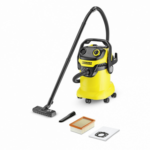 Kärcher WD 5 Drum vacuum 25L 1100W Black,Yellow