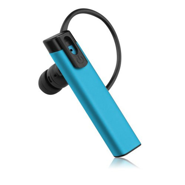 NoiseHush N525-10748 Ohrbügel Monophon Bluetooth Schwarz, Blau Mobiles Headset